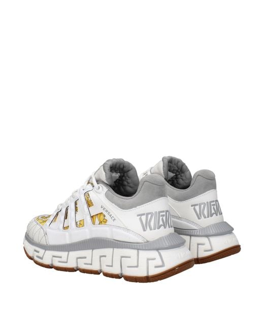 Versace Odissea Gemusterte Sneakers in White für Herren
