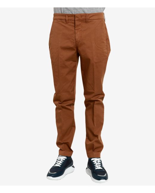 Fay Brown Trousers for men