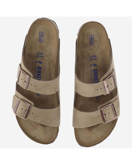 Birkenstock Brown Suede Sandals With Cork Sole