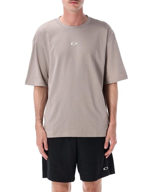 Oakley Gray Enhance Qdc Tee Bp 5.0