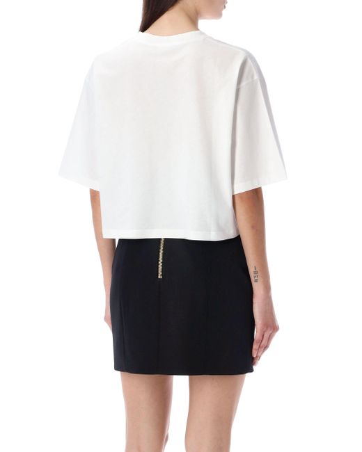 Balmain White T -Shirts und Polos weiß