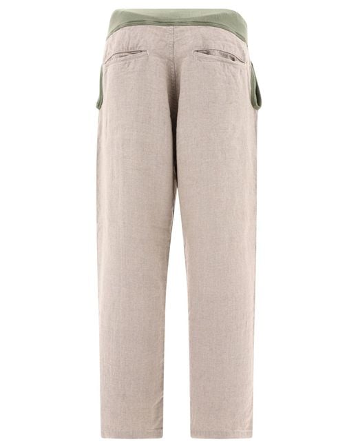 Kapital Gray 2 Tone Trousers for men