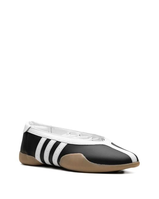 Adidas Black Taekwondo Mei Ballet "Core/Cloud/Gum" Sneakers