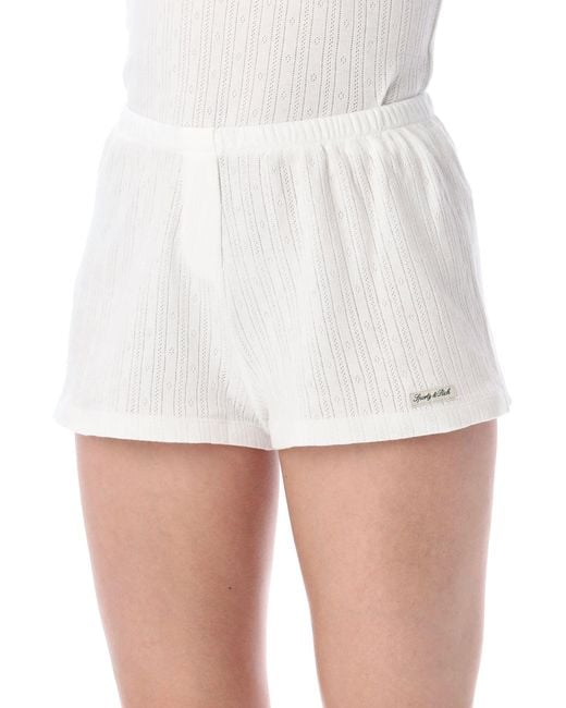 Sporty & Rich White Shorts