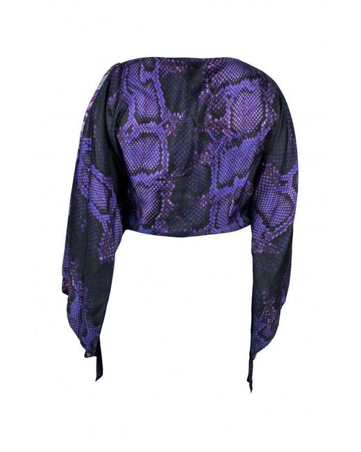 Roberto Cavalli Blue Kaftan