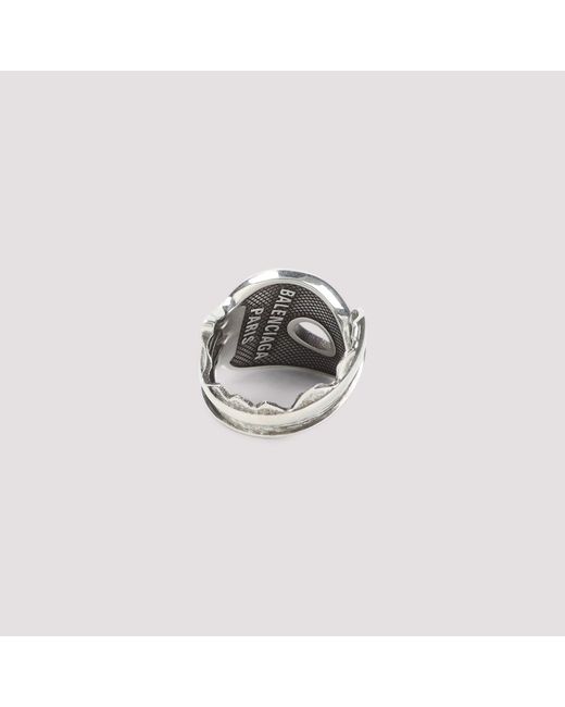 Balenciaga Metallic Neverlost Ring