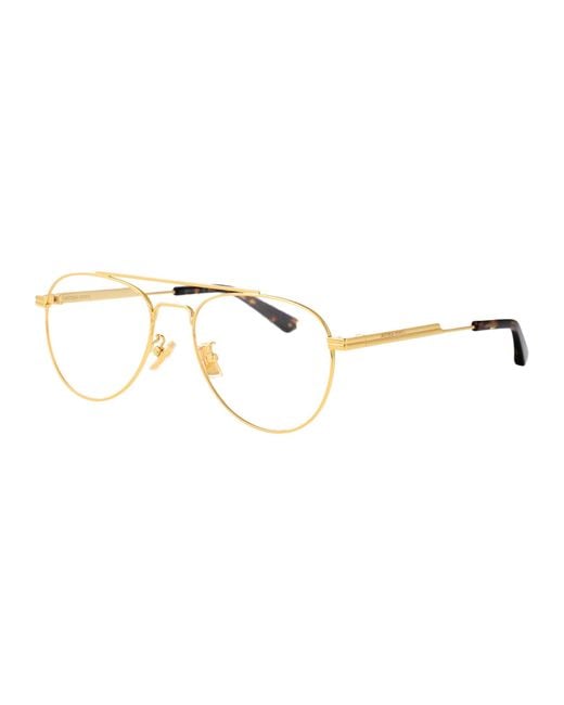 Bottega Veneta Metallic Aviator Optical Bv1340 Ok 001