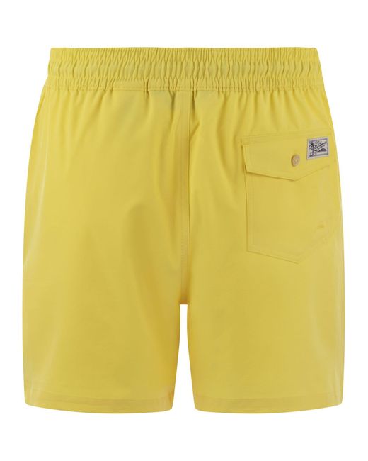 Polo Ralph Lauren Beach Boxers in het Yellow
