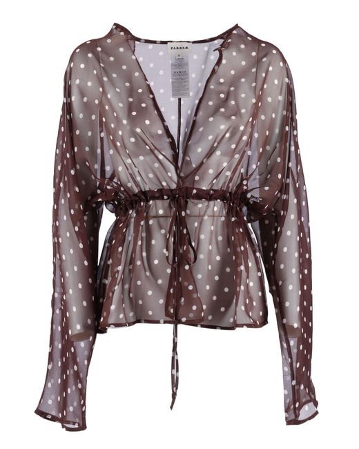 P.A.R.O.S.H. Brown Shrug