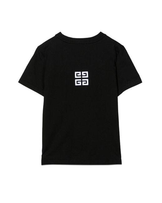 Givenchy Black T Shirt Logo