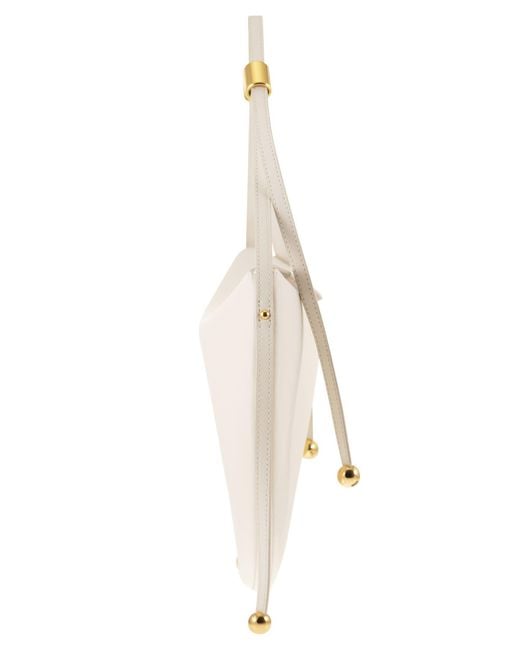 Furla White Moonstone Shoulder Bag M
