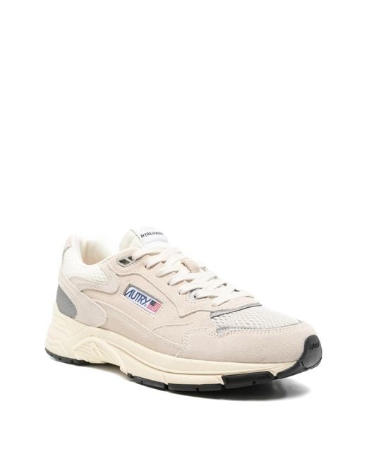 Autry White Hyperway Low Suede/Mesh for men