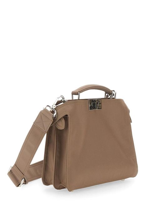 Fendi Brown "Peekaboo Iseeu" Bag Small for men