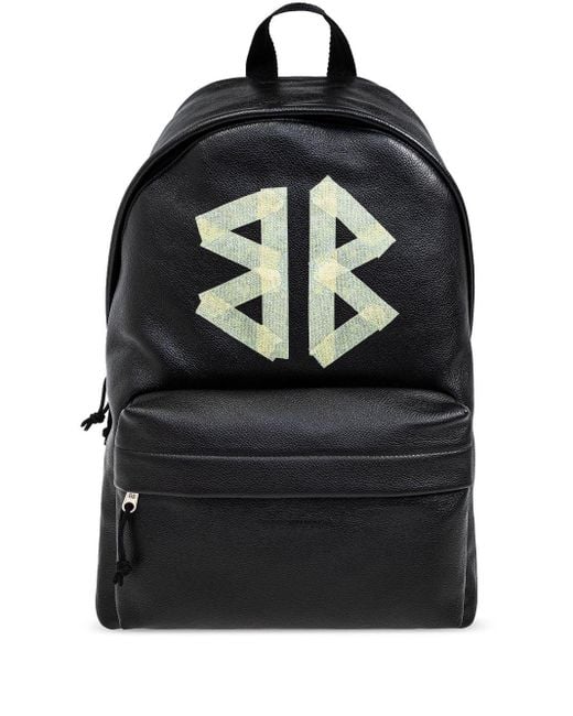 Balenciaga Black Tape Type Explorer Backpack for men