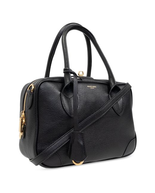 Golden Goose Deluxe Brand Black Vita Leather Handbag