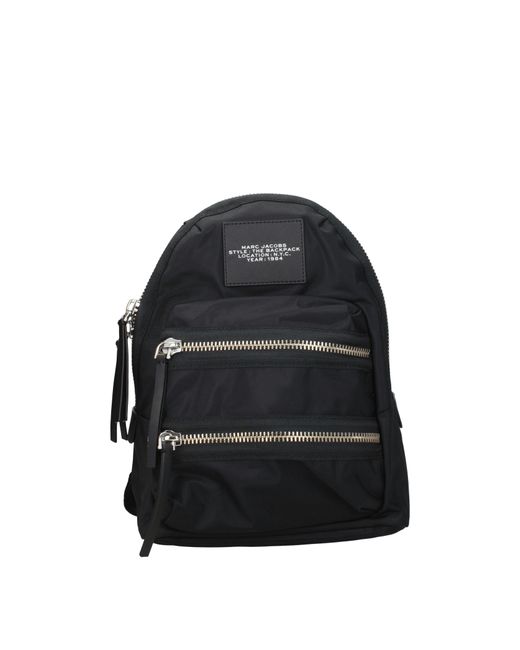 Marc Jacobs Black Zaini E Marsupi Donna Nylon Nero