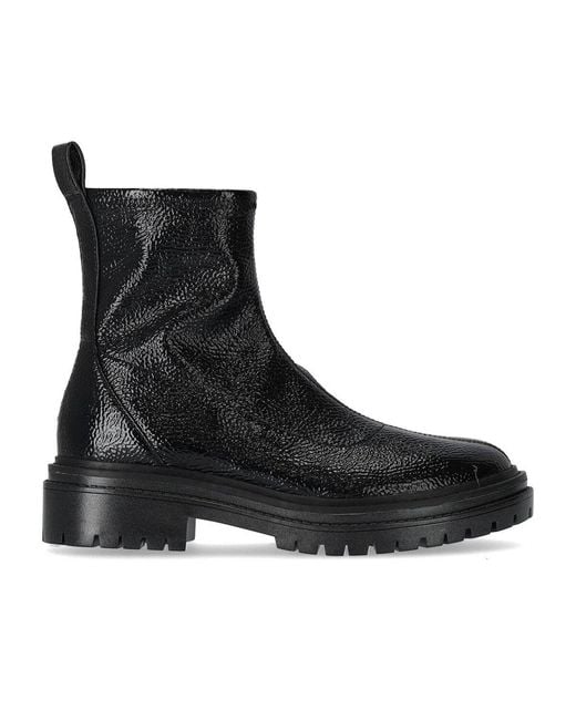 Michael Kors Black Comet Sock Ankle Boot