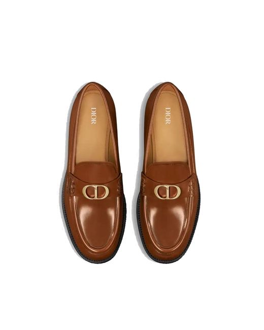 Dior Brown Loafers for men