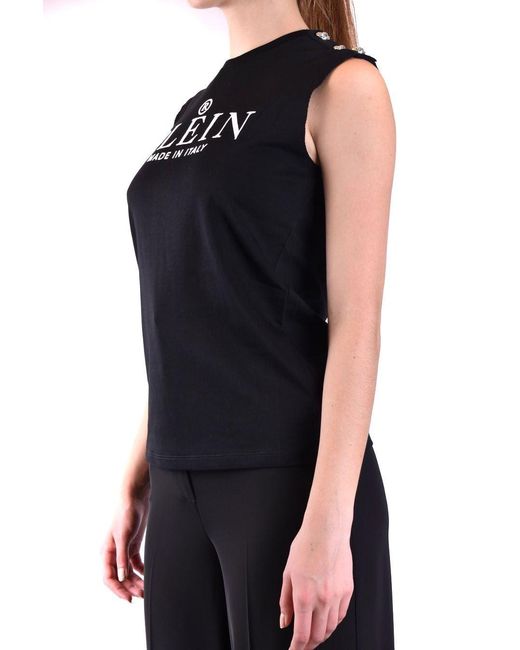 Top Philipp Plein de color Black
