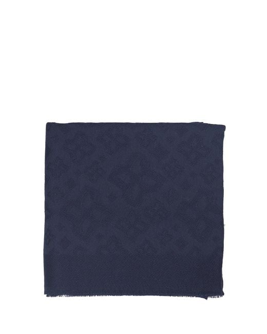 Sciarpa Blu di Tagliatore in Blue da Uomo