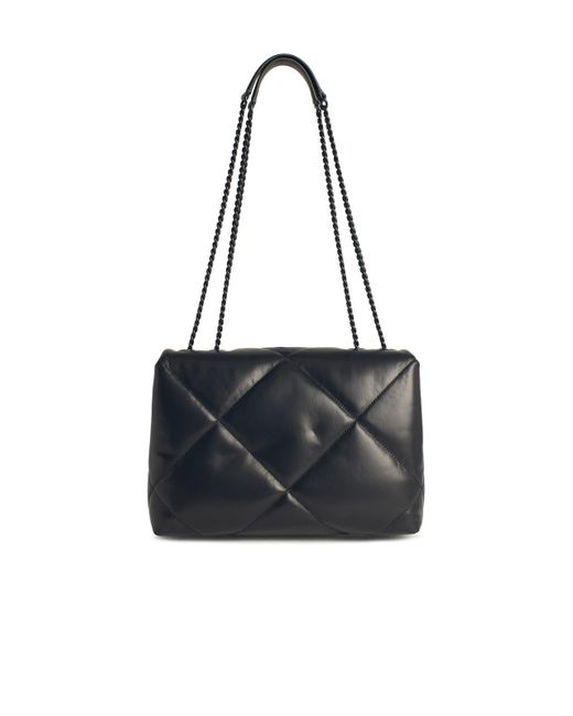 Tory Burch Medium 'kira' Black Lear Bag