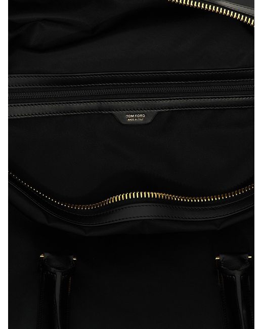 Tom Ford Lederen Details Reistas in het Black