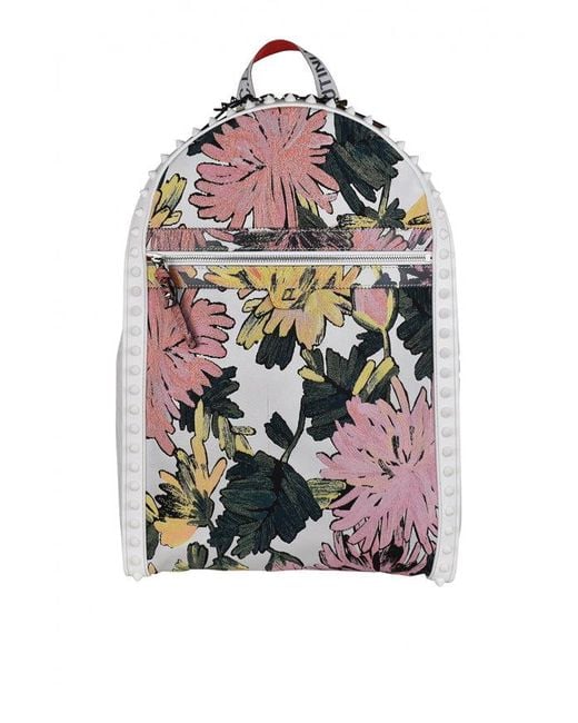 Christian Louboutin White Backparis Rucksack