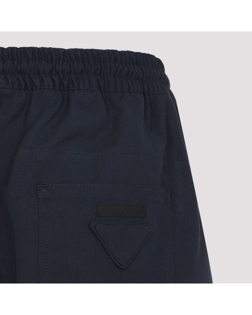 Prada Blue Regular & Straight Leg