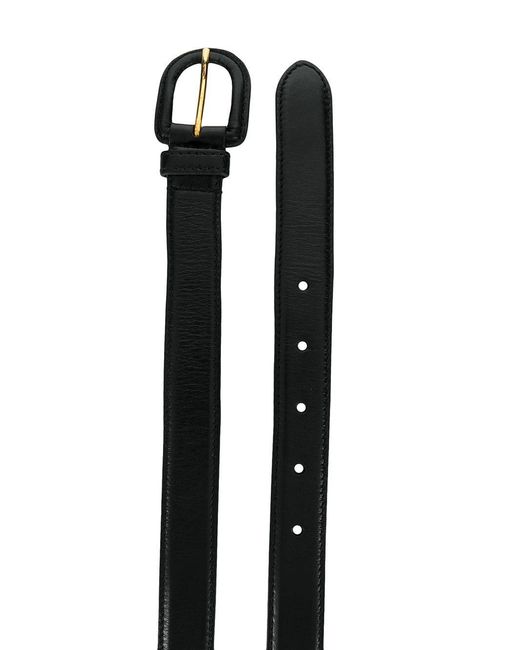Prada Black Half Loop Belt