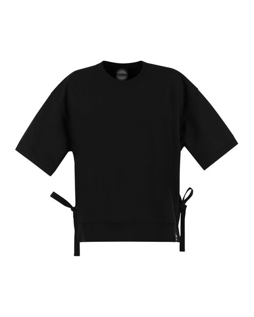 Colmar Black Cotton Blend Short Sleeved Sweatshirt