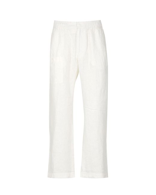 Blauer White Trousers