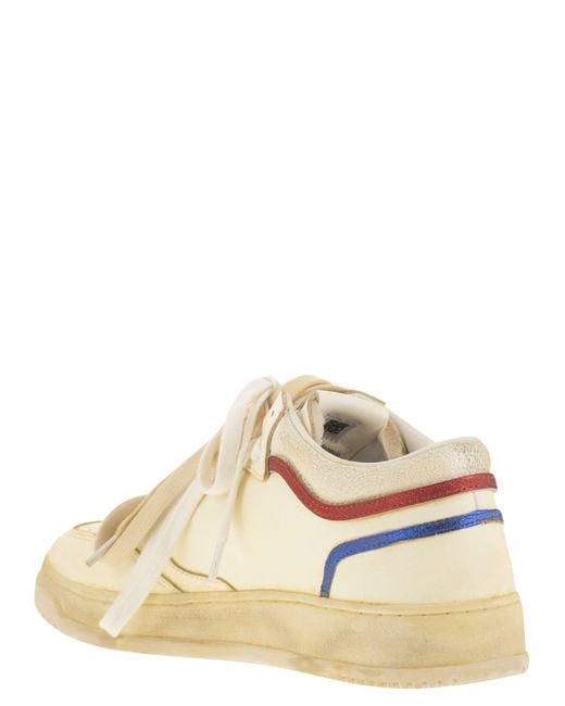 Autry Med Way Leder -Turnschuhe in Natural für Herren