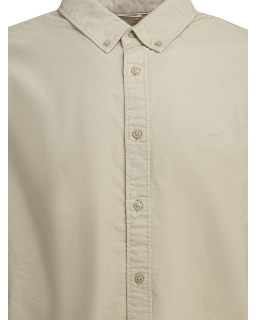 Levi's "authentiek" Casual Overhemd in het Natural voor heren