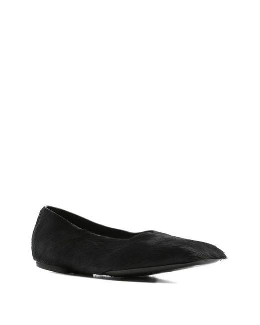 Rick Owens Black “Concordians” Ballerina