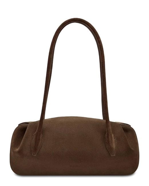 Yuzefi Brown Oyster Bag Small