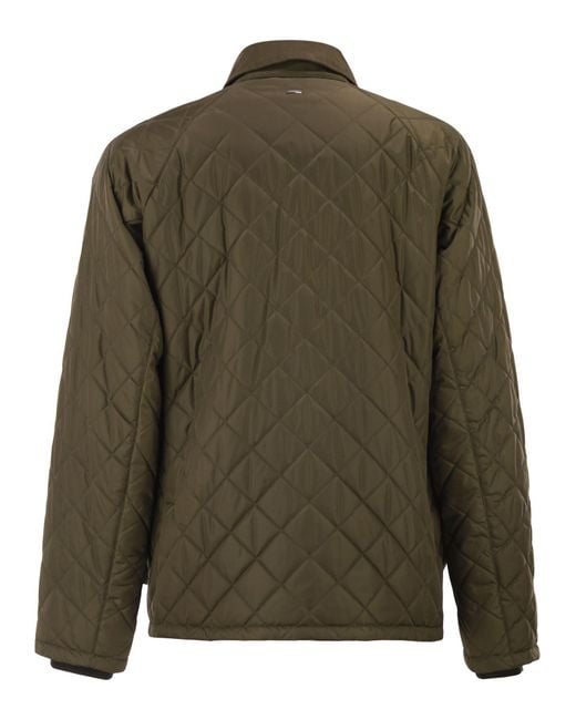 Herno Green Chamonix Nylon Jacket for men