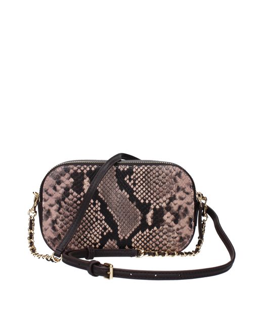Tory Burch Brown Leather Crossbody Bag