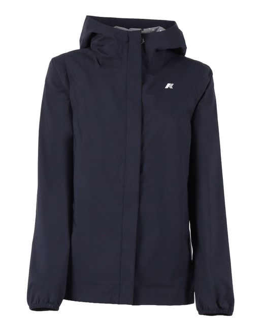 K-Way Blue Marguerite Stretch Is