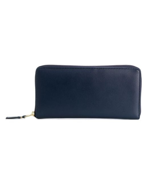 Comme des Garçons Blue Wallet for men