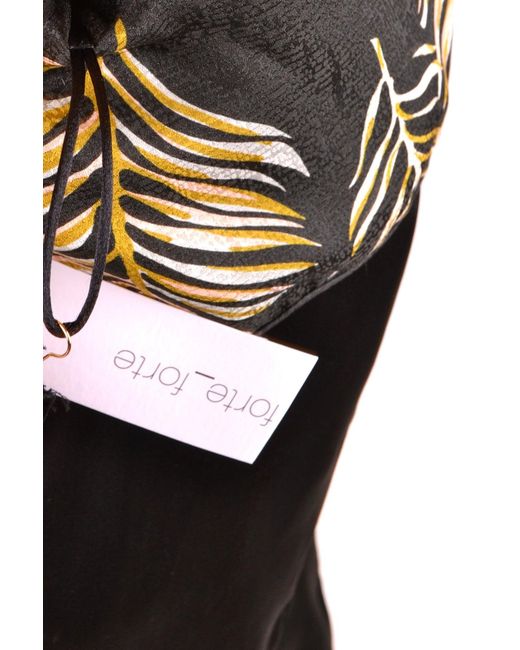 Forte_forte Black Trousers