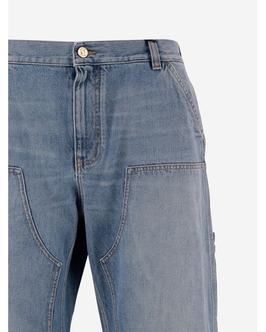 Versace Blue Carpenter Jeans for men