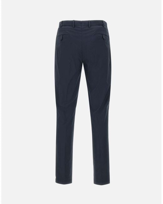 Devore Dvr33 Blaue Stretch-Baumwollhose in Blue für Herren
