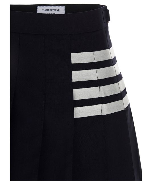 Thom Browne '4 Bar 'rok in het Black