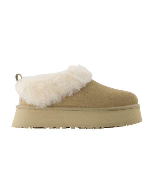 Ugg Natural Tazzelle Stiefel Leder Beige