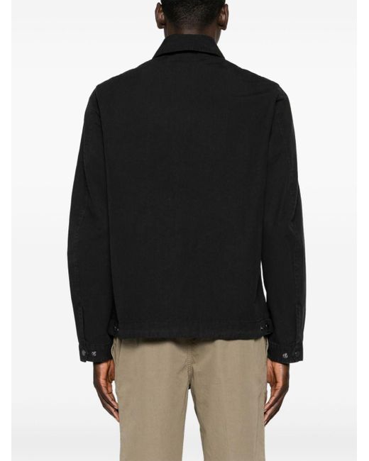 Barbour Workers Ripstop-Hemdjacke in Black für Herren