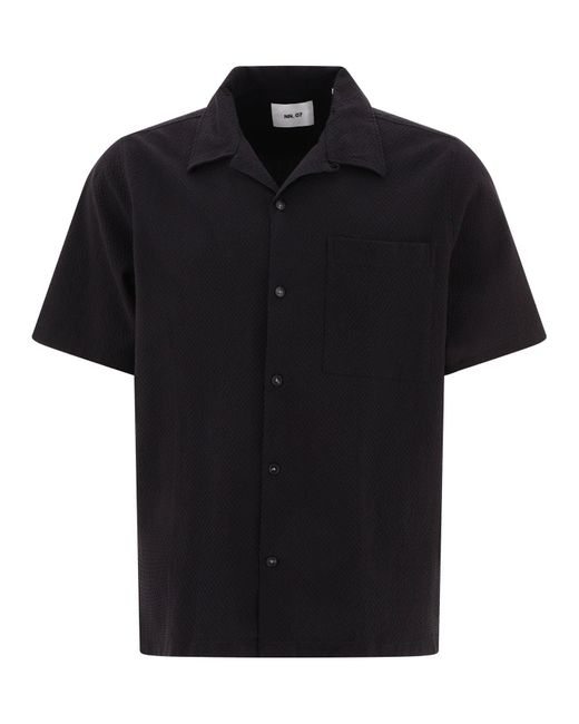 NN07 "Julio" Shirt in Black für Herren