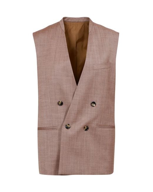PHILOSOPHY BY LORENZO SERAFINI Brown Jackets