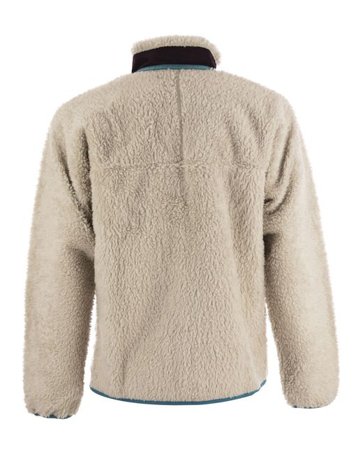 Patagonia Classic Retro X Fleece Jacket in het Natural voor heren