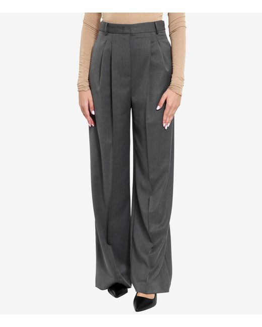 SIMONA CORSELLINI Gray Trousers