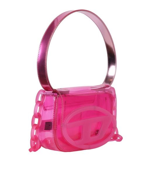 DIESEL Pink Shoulder Bags